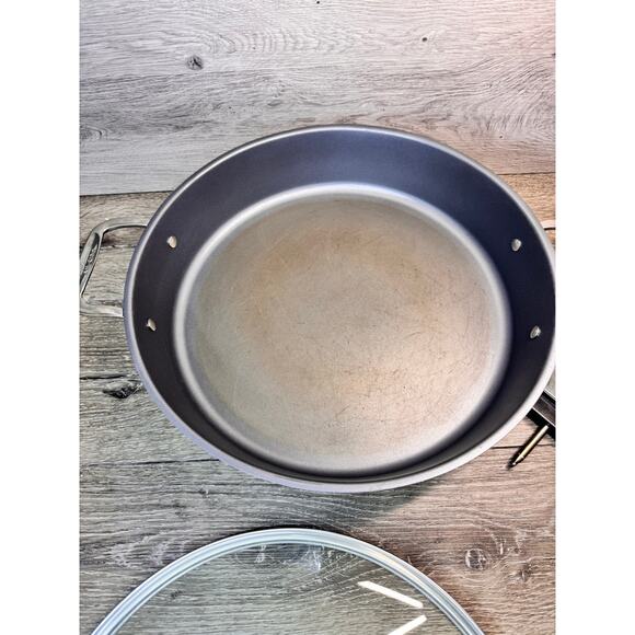 All-Clad 7 quart Electric Stainless Steel Skillet #SK492D50 w/ Lid 14”Diameter - Picture 8 of 9